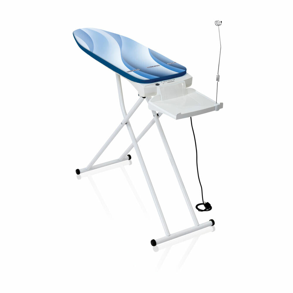Leifheit Bügeltisch Air Active M, Bügelbrett, Aktiv-Bügeltisch, Höhenverstellbar, 118 x 38 cm, 76145