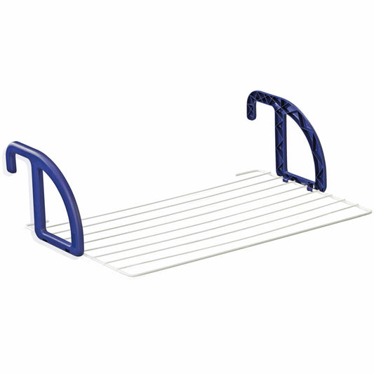 Leifheit Hanging Dryer Classic 70, Clothes Dryer, Laundry Hanger, Plastic, Steel, White, Blue, 83056