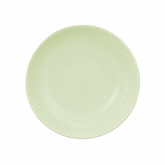 Seltmann Weiden Suppenteller Rund Amina Seladon Goldrand, Speiseteller, Porzellan, Grün, 21.2 cm, 001.776142