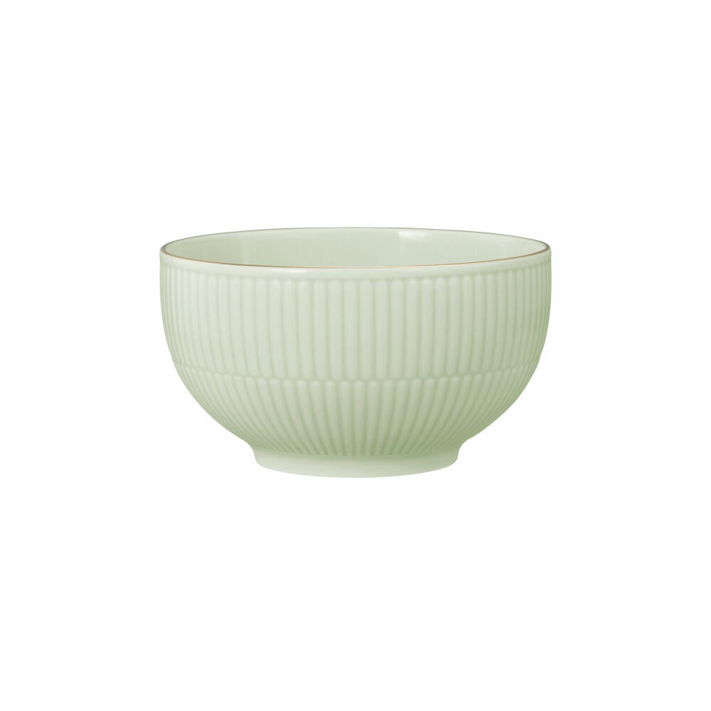Seltmann Weiden Café au lait Schale Amina Seladon Goldrand, Bowlschale, Porzellan, Grün, 500 ml, 001.776143