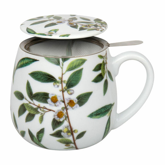 Könitz Mug with strainer and lid My Favourite Tea Green Tea, tea mug, cup, porcelain, 420 ml, 11 5 143 2224