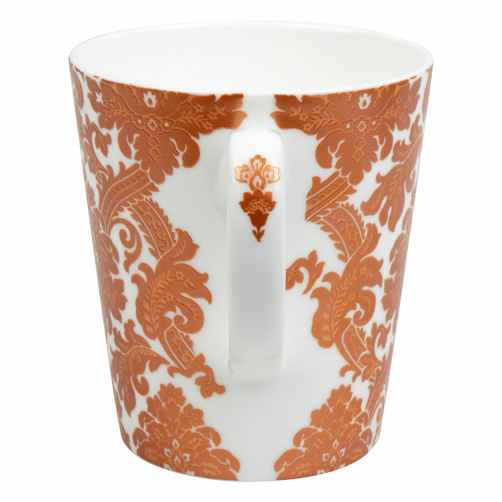 Könitz Becher Wunderbar Copper Lace, Tasse mit Geschenkbox, Bone China, 600 ml, 11 5 255 2748