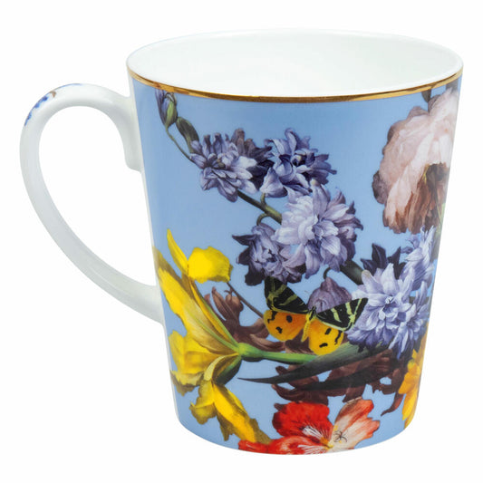 Könitz Becher Wunderbar Flourish - Bouquet, Tasse mit Geschenkbox, Bone China, 600 ml, 11 5 255 2758