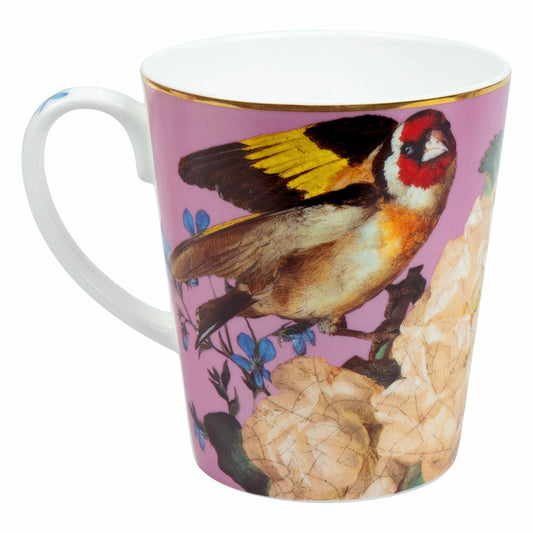 Könitz Becher Wunderbar Flourish - Rose, Tasse mit Geschenkbox, Bone China, 600 ml, 11 5 255 2757