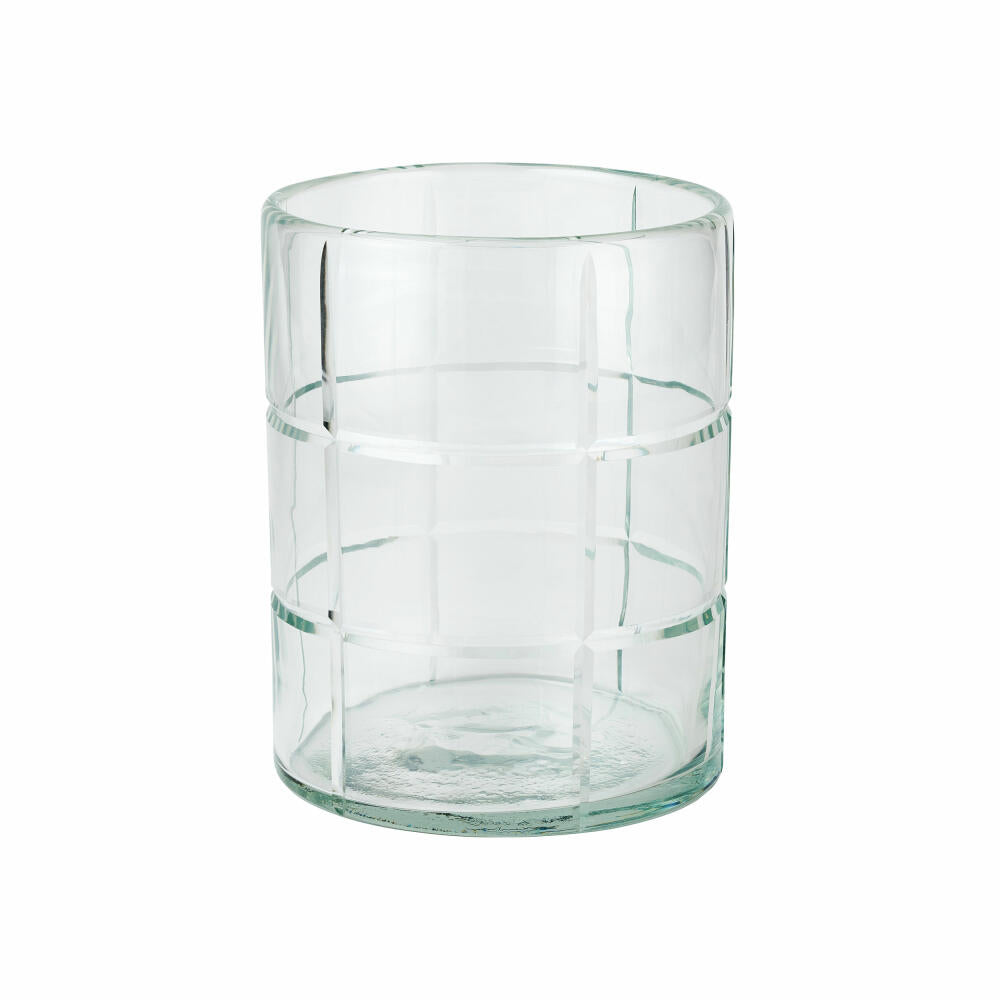 Gift Company Providence Windlicht, mit Schliff, Teelichthalter, Kerzenständer, Glas, Transparent, H 20 cm, 1064405040