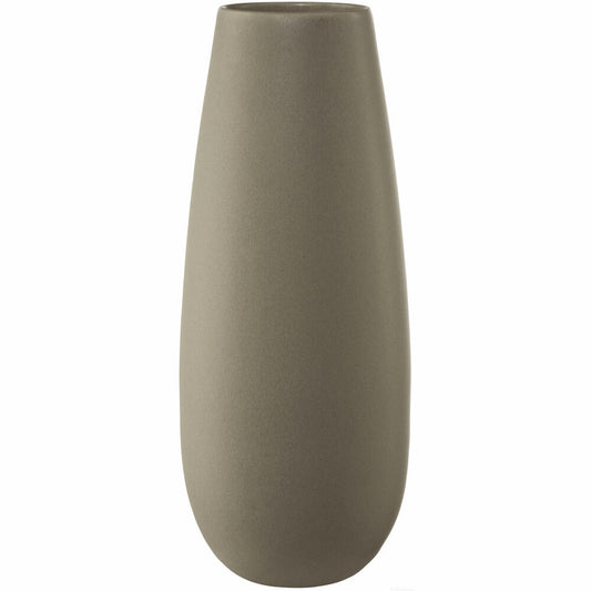 ASA Selection ease XL Vase stone, Blumenvase, Dekovase, Steingut, Braun, H 45 cm, 92031171
