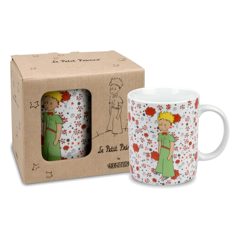 Könitz Le Petite Prince Roses Mug, Coffee Mug, Tea Cup, Cup, Porcelain, Colorful, 330 ml, 1150022185