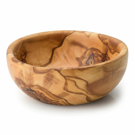 Continenta bowl, bowl, wooden bowl, decorative bowl, snack bowl, olive wood, Ø 15 cm, 4961