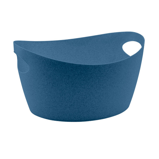 Koziol Utensilo Bottichelli M, Bottich, Korb, Organizer, Aufbewahrung, Thermoplastischer Kunststoff, Organic Deep Blue, 4.5 L, 5732675