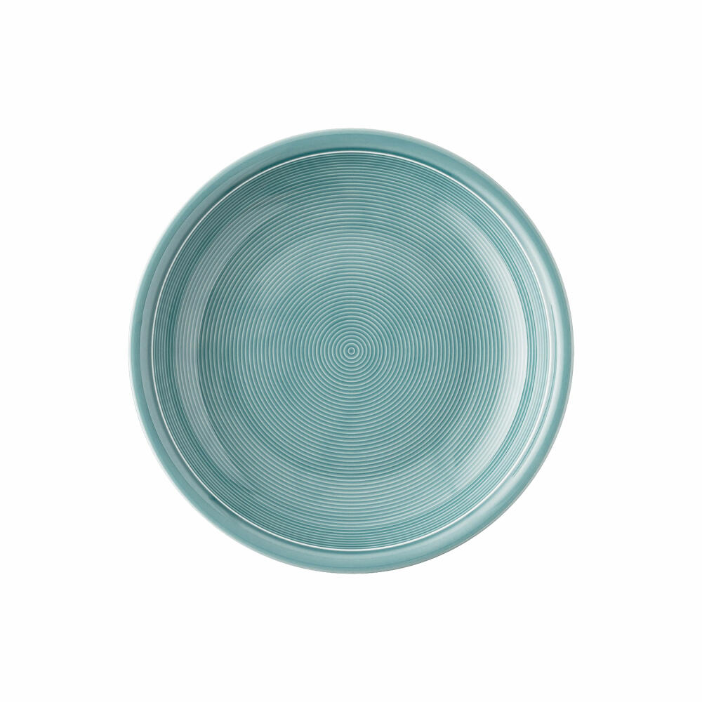 Thomas Trend Colour Suppenteller, tiefer Teller, Porzellan, Ice Blue, 24 cm, 11400-401921-10324
