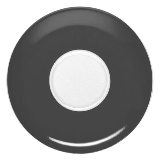 Thomas Sunny Day saucer for cappuccino cup / jumbo cup, porcelain, grey, dishwasher safe, 16.5 cm, 14671