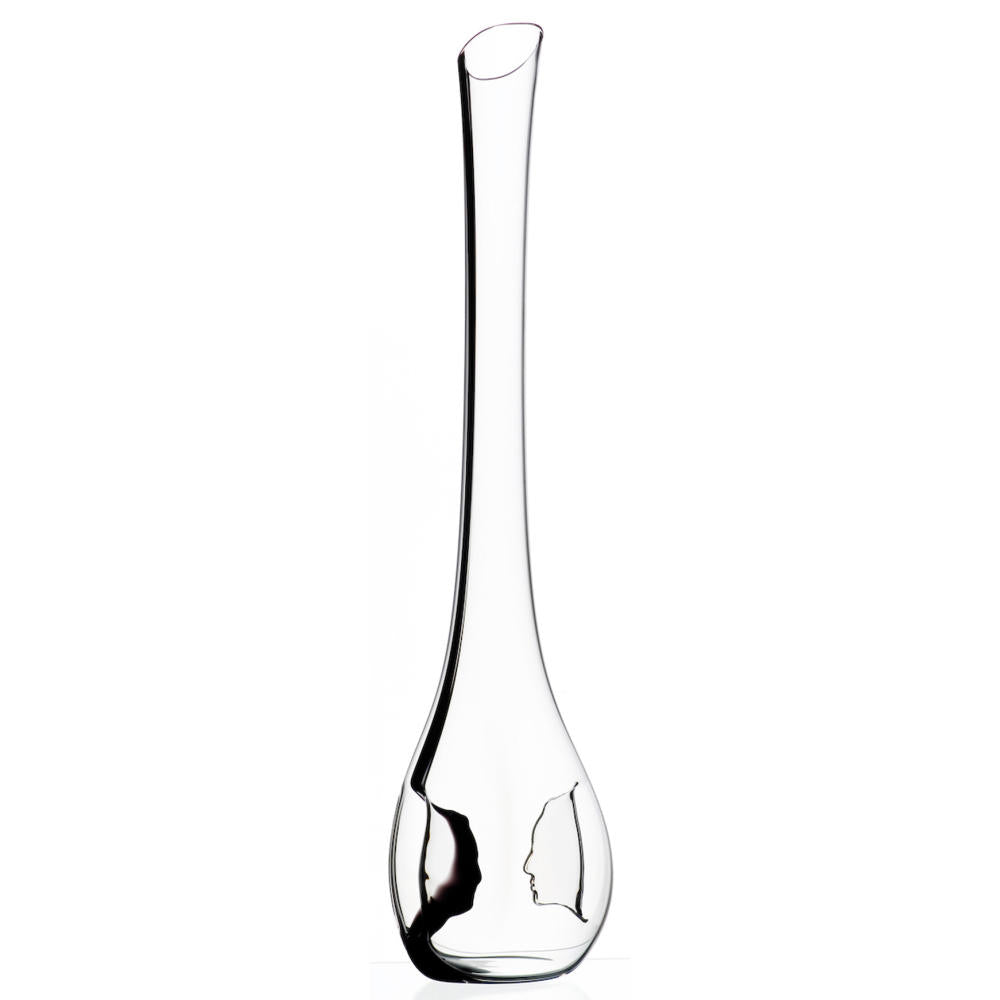 Riedel Dekanter Black Tie Face to Face, Glasdekanter, Dekantierflasche für Wein, hochwertiges Glas, 1766 ml, 4100/13