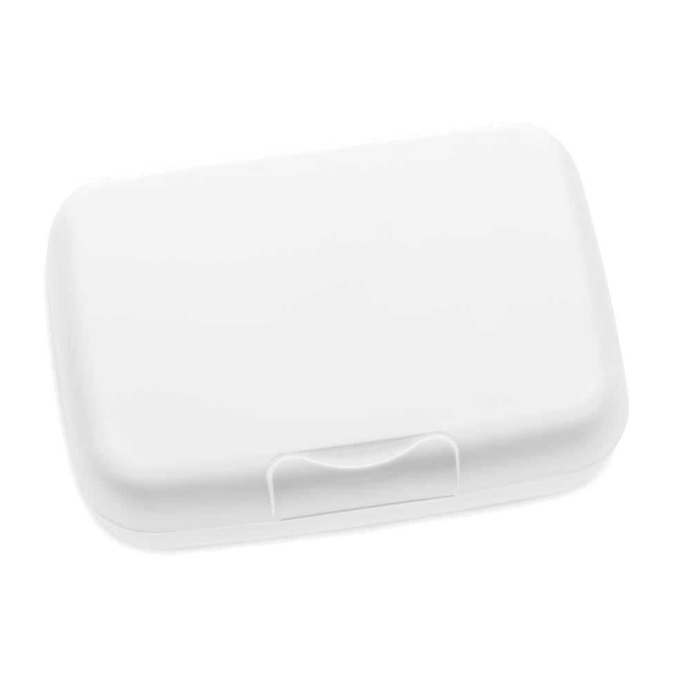Koziol Box Candy L, Brotdose, Lunchbox, Speisegefäß, Thermoplastischer Kunststoff, Cotton White, 3169525