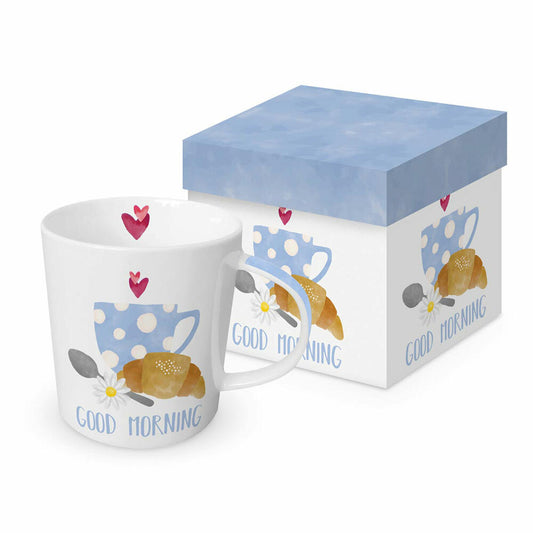 PPD Good Morning Trend Mug, in Geschenkbox, Tasse, Teetasse, Kaffee Becher, 350 ml, 604348