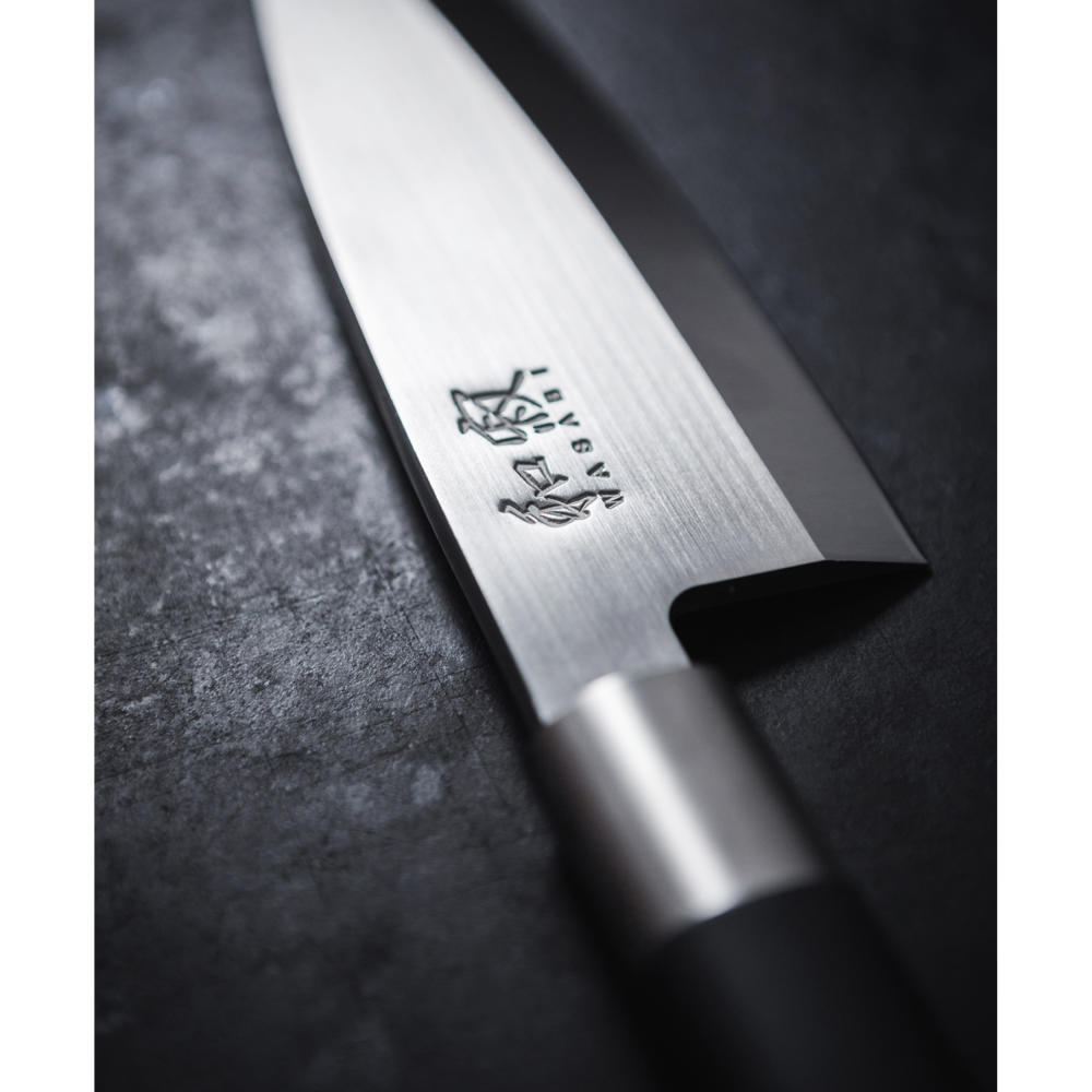 Kai Wasabi Black Deba, Japanisches Messer, Kochmesser, Küchenmesser, 21 cm, 6721D