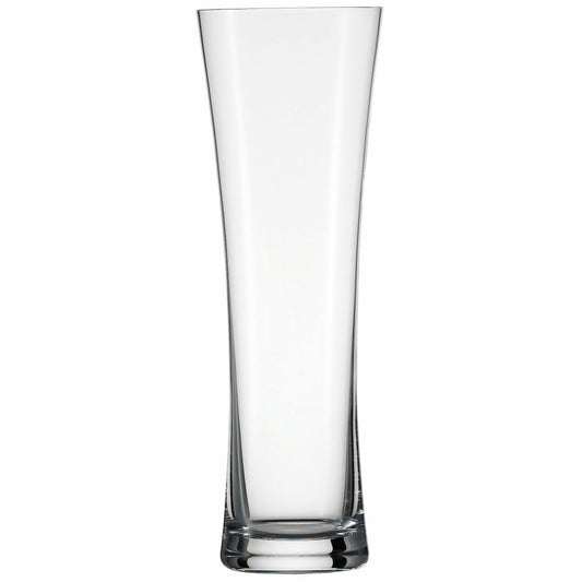 Schott Zwiesel Beer Basic Weizenbierglas 0.3, 6er Set, mit Moussierpunkt, Weizenglas, Bierglas, Glas, 300 ml, 115270