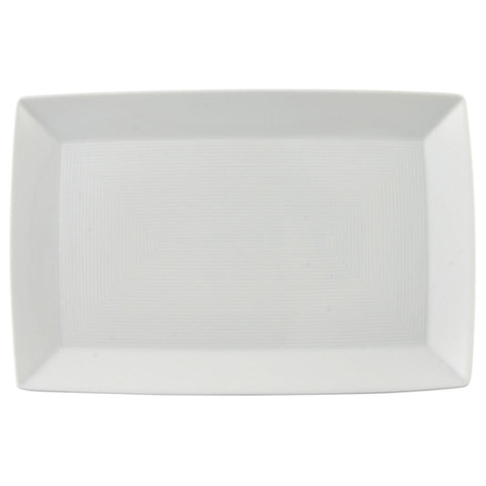 Thomas Trend Asia Platte, Servierplatte, Beilagenplatte, Eckig, Porzellan, Weiß, Spülmaschinenfest, 28 cm, 12928