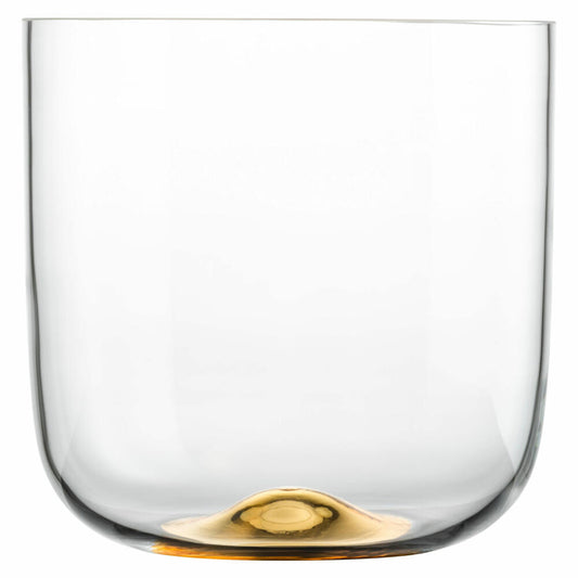 Eisch Vase Dot, Dekovase, Glasvase, Dekoobjekt, Kristallglas, Gold, 18 cm, 77748918