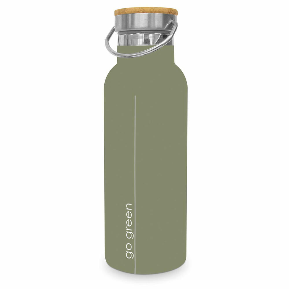 PPD Pure Go Green Steel Bottle, thermo bottle, insulated bottle, thermo bottle, insulated, 500 ml, 604505