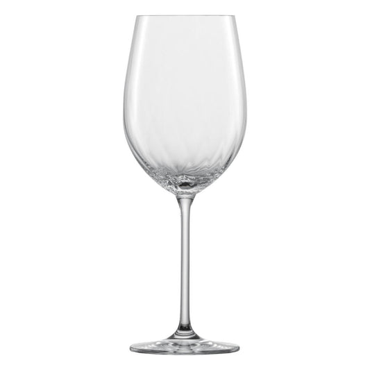 Zwiesel Glass Red Wine Glass Prizma Bordeaux Set of 2, Bordeaux Glass, Wine Glass, 561 ml, 122329