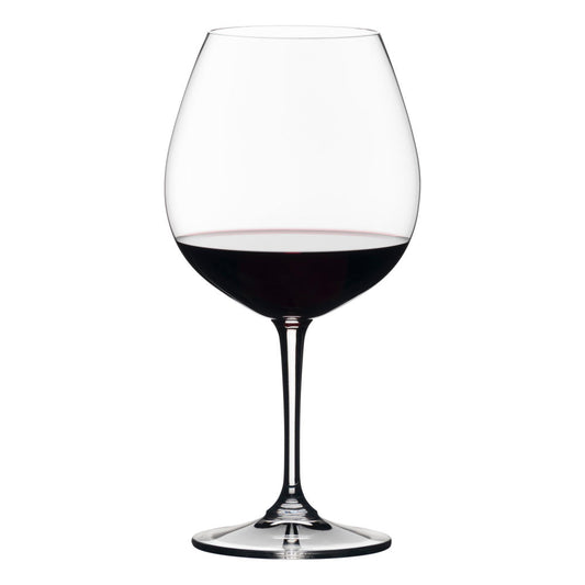 Riedel Vivant Pinot Noir, 4er Set, Rotweinglas, Weinglas, Hochwertiges Glas, 700 ml, 0484/07