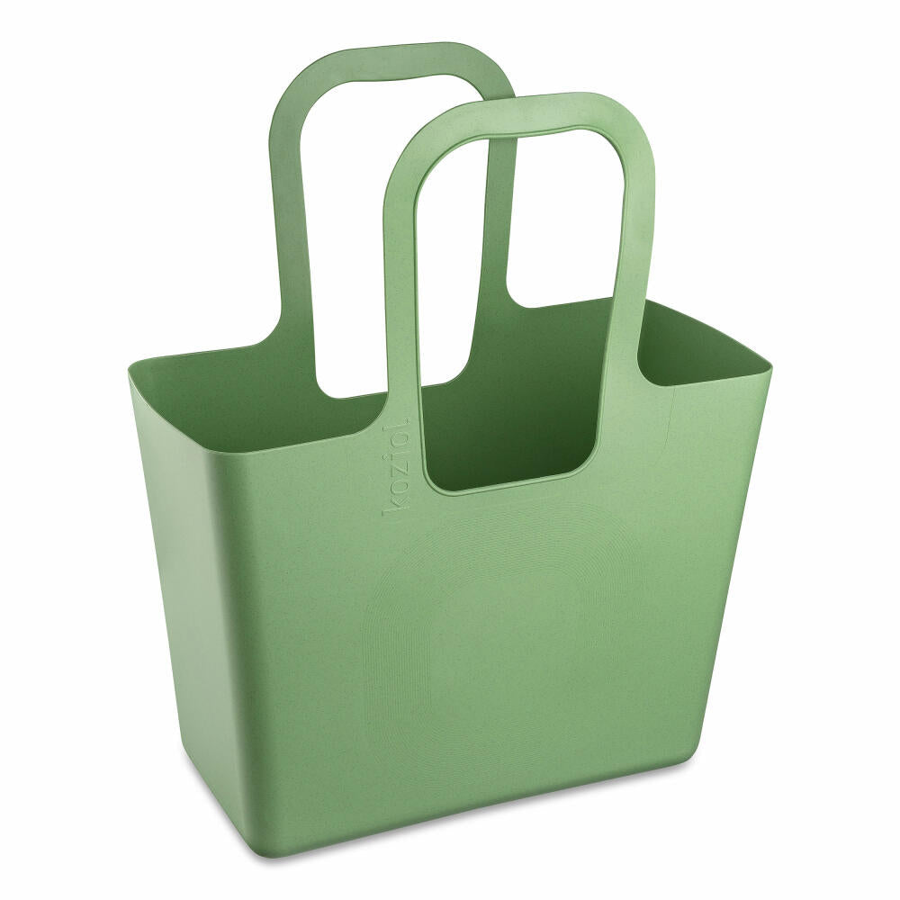 Koziol Tasche Tasche XL, Utensilo, Aufbewahrungstasche, Kunststoff, Nature Leaf Green, 7414703