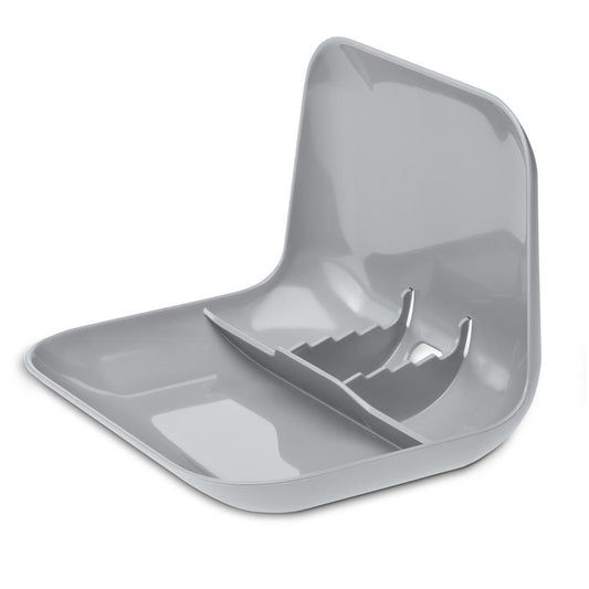 Koziol Private Tablethalter, Tabletständer, Tablethalterung, Kunststoff, Cool Grey, L 18 cm, 5943632