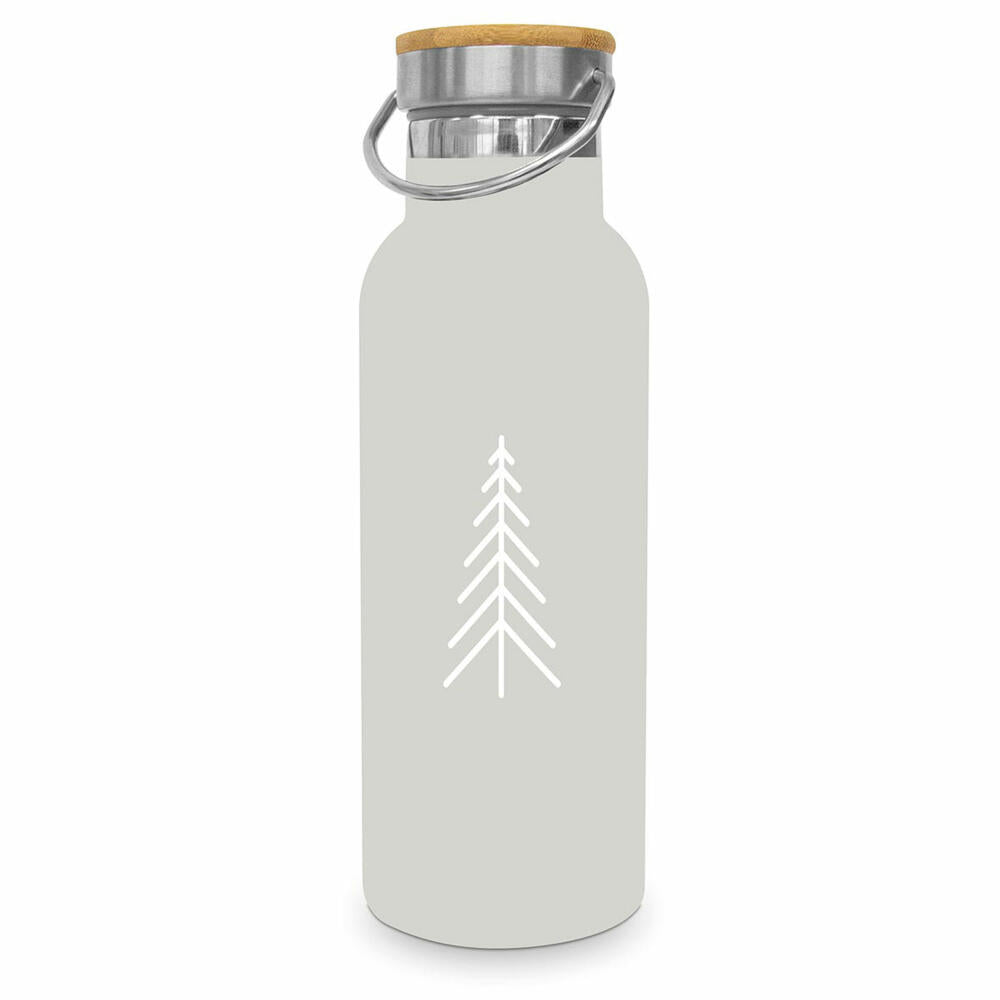 PPD Pure Mood taupe Steel Bottle, thermo bottle, insulated bottle, thermo bottle, insulated, 500 ml, 604509