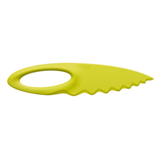 Koziol Sahsa L Gourmetmesser, Brotmesser, Tomatenmesser,  Solid Senfgrün, 3212582