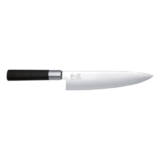 Kai Wasabi Black Kochmesser, Messer, Universalmesser, Küchenmesser, Edelstahl, 20 cm, 6720C