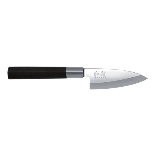 Kai Wasabi Black Deba, Japanisches Messer, Kochmesser, Küchenmesser, 10.5 cm, 6710D