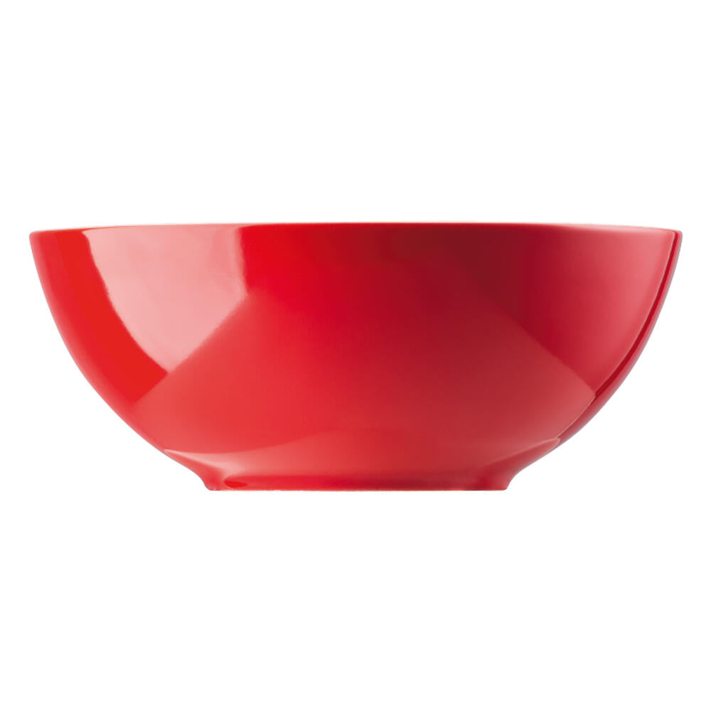 Thomas Sunny Day Müslischale, Frühstücksschale, Snackschale, Schälchen, Porzellan, New Red / Rot, 15 cm, 15455
