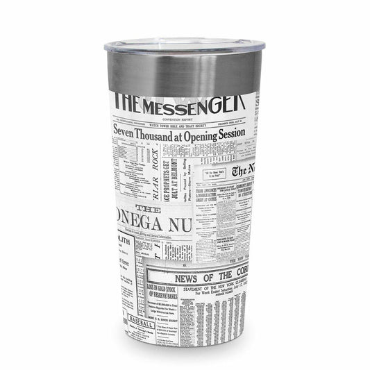 PPD The Messenger Steel Travel Mug, Thermobecher, Coffee To Go, Thermo Becher, Isobecher, 430 ml, 604411