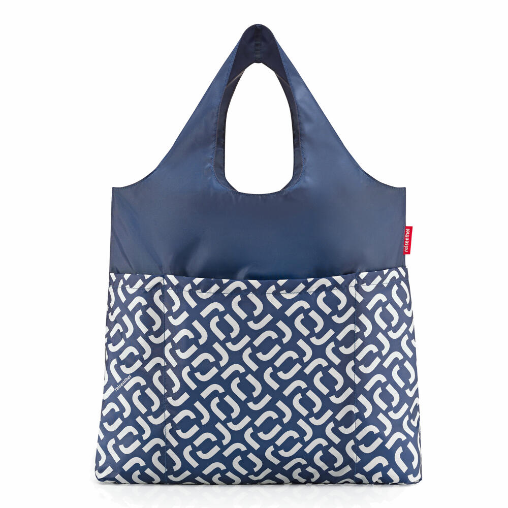 reisenthel mini maxi shopper plus, shopping bag, carrying bag, shoulder bag, bag, Signature Navy, 20 L, AV4073