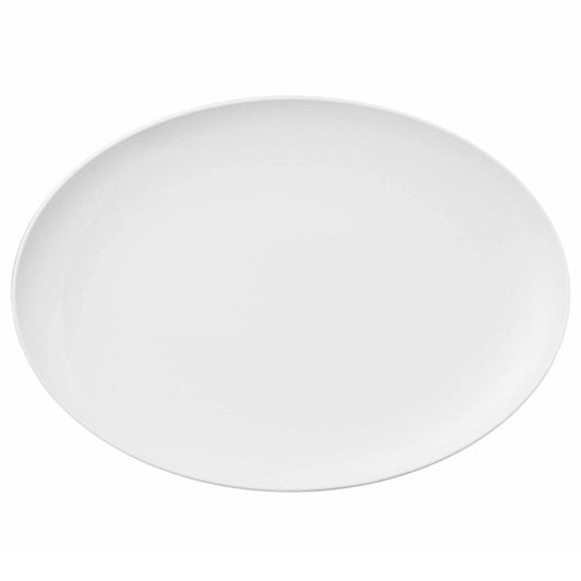 Thomas Loft Platte, Servierplatte, Oval, Flach, Porzellan, Weiß, Spülmaschinenfest, 34 cm, 12734