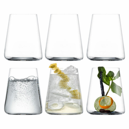 Eisch Allroundbecher 6er Set Sky, Trinkbecher, Glas, Kristallglas, 500 ml, 25180092