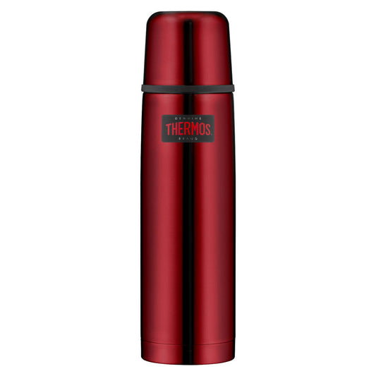 Thermos Isolierflasche Light & Compact, Thermosflasche, Isoflasche, Flasche, Edelstahl, Cranberries, 750 ml, 4019.248.075