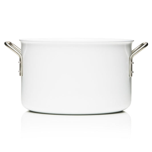 Eva Solo White Line Pot, Cooking Pot, Universal Pot, Stockpot, Meat Pot, Cooking, Ø 24 cm, 7 L, 256670