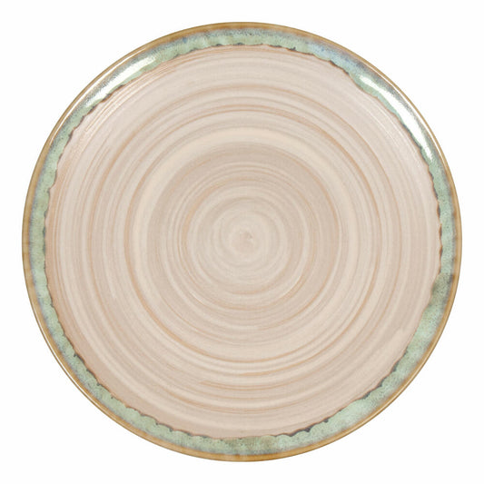 Waechtersbach Nature Green Sand Plate, set of 4, dessert plate, cake plate, breakfast plate, ceramic, Ø 20 cm, 41 5 000 0012