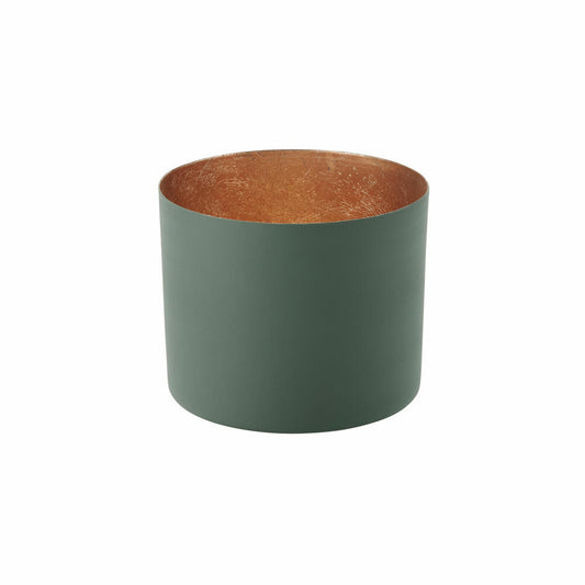 Gift Company Windlicht Chennai L, Teelichthalter, Kerzenhalter, Eisen, Yucca, Gold, 10 cm, 1054605073