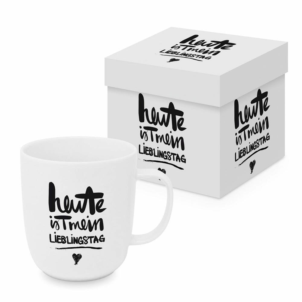 PPD Lieblingstag Matte Mug, in Geschenkbox, Tasse, Teetasse, Kaffee Becher, 400 ml, 604481