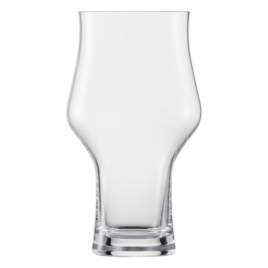 Schott Zwiesel Beer Basic Craft Stout Bierglas mit Moussierpunk, 6er Set, Schwarzbier Bier Glas, Kristallglas, 480 ml, 120713