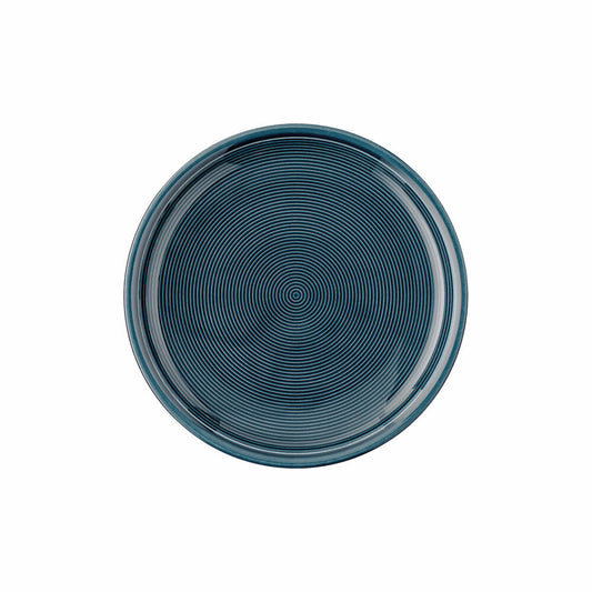 Thomas Trend Colour Frühstücksteller, flacher Teller, Porzellan, Night Blue, 22 cm, 11400-401920-10222