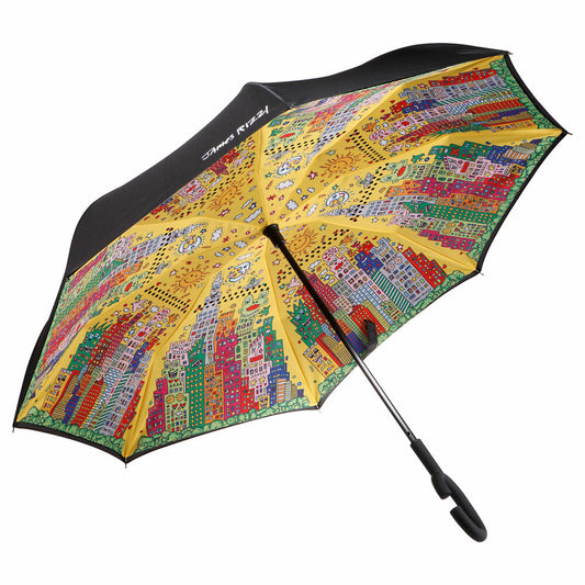 Goebel Regenschirm James Rizzi - My New York City Sunset, Pop Art, Schirm, 26102531