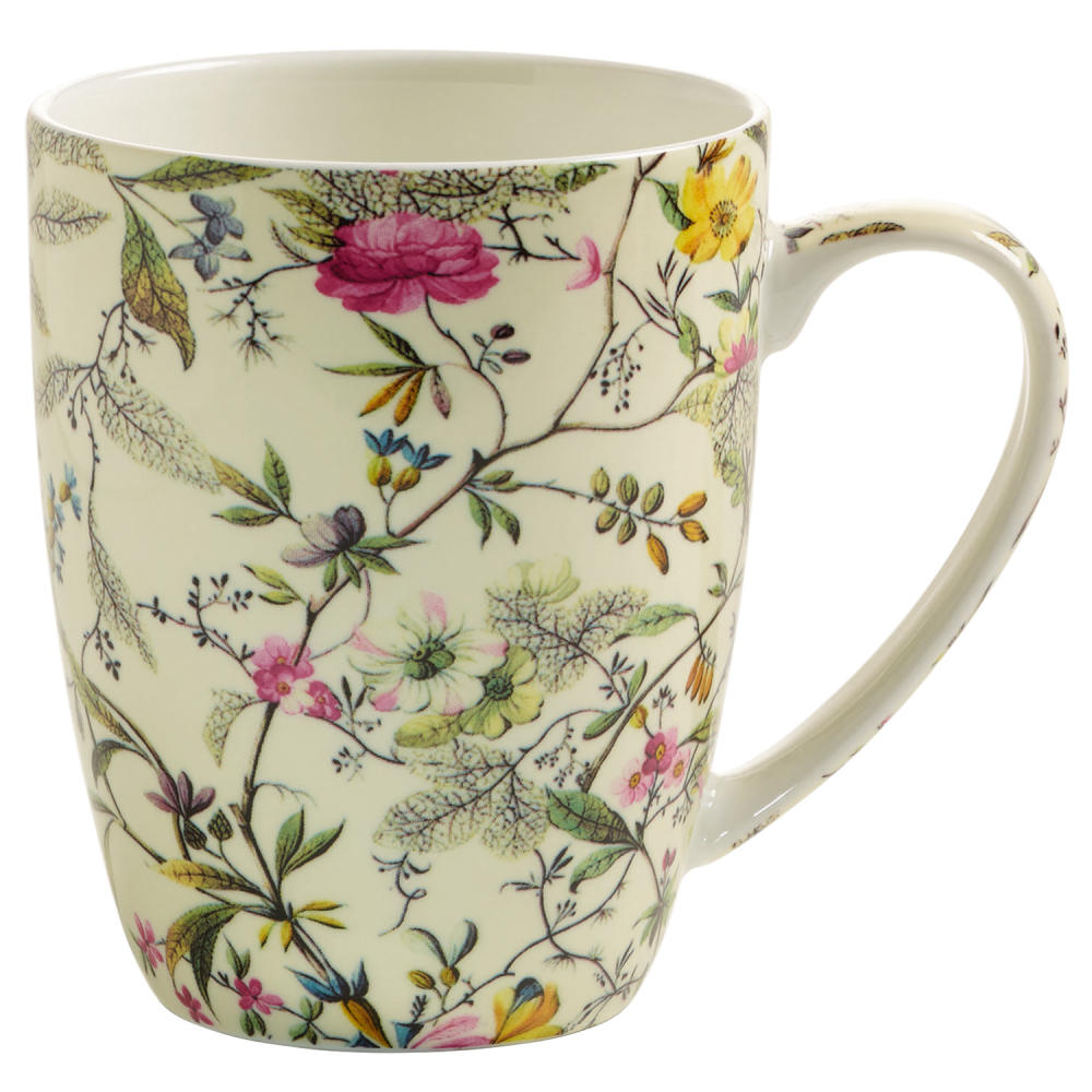 Maxwell & Williams Kilburn Becher GB, Kaffeetasse, Kaffeebecher, Summer Blossom, Porzellan, WK03400