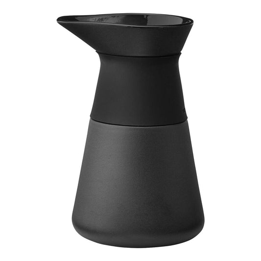 Stelton Theo Milchkännchen, Milch Kännchen, Milchkanne, Sahne Kännchen, Steinzeug, 400 ml, X-638