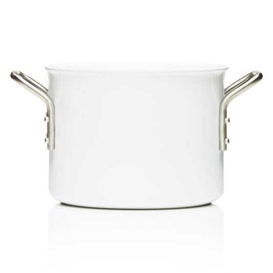 Eva Solo White Line Pot, Cooking Pot, Universal Pot, Stockpot, Meat Pot, Cooking, Ø 16 cm, 2.5 L, 256620