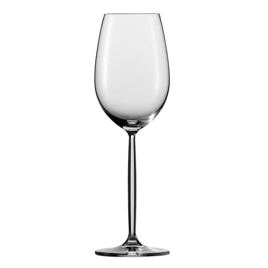 Schott Zwiesel Weißwein Glas 2, 6er Set, Diva, Weisswein, Form 8015, 302 ml, 104097