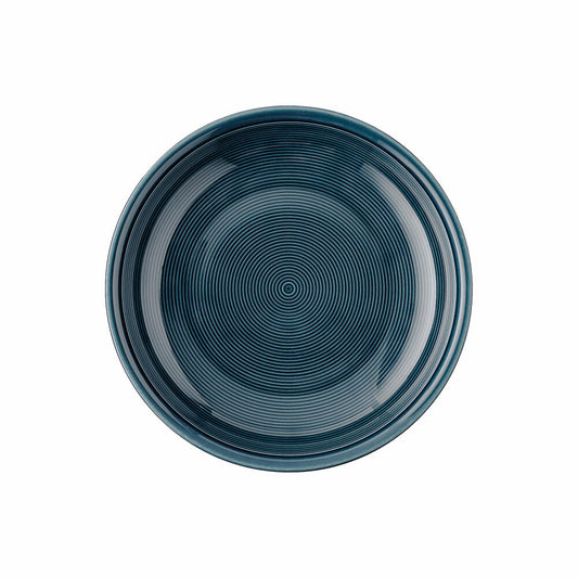 Thomas Trend Colour Suppenteller, tiefer Teller, Porzellan, Night Blue, 24 cm, 11400-401920-10324