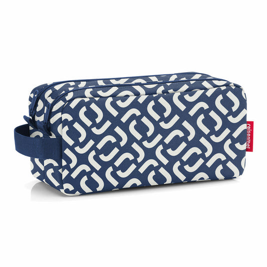 reisenthel duocase, Kosmetiktasche, Ordnungshelfer, Mäppchen, Schminktasche, Tasche, Polyestergewebe, Signature Navy, 3 L, WA4073